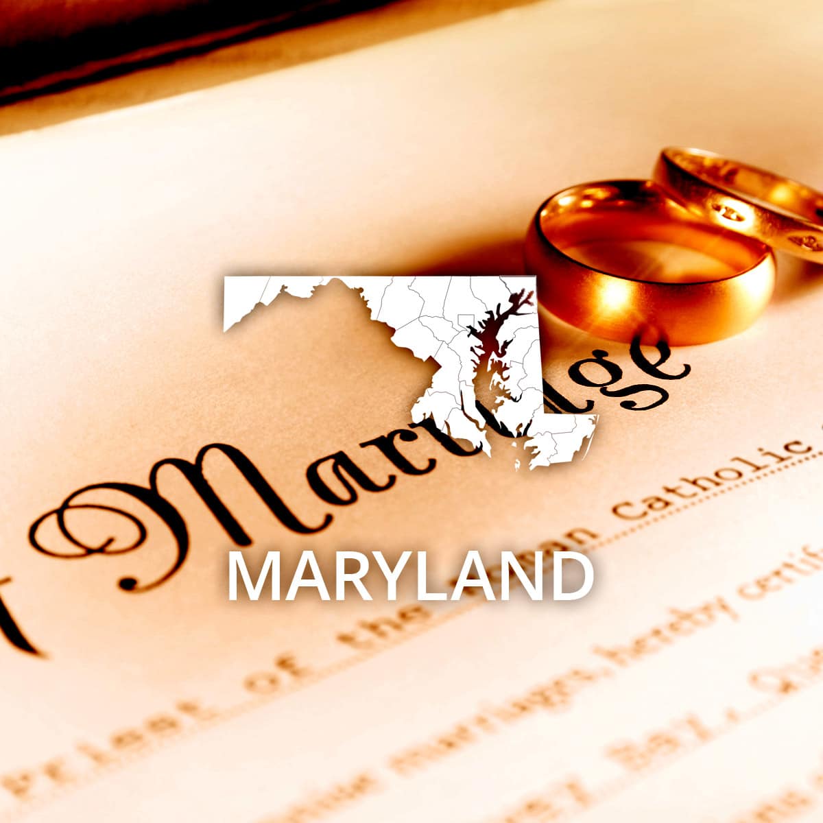 Where to Obtain a Maryland Marriage Certificate