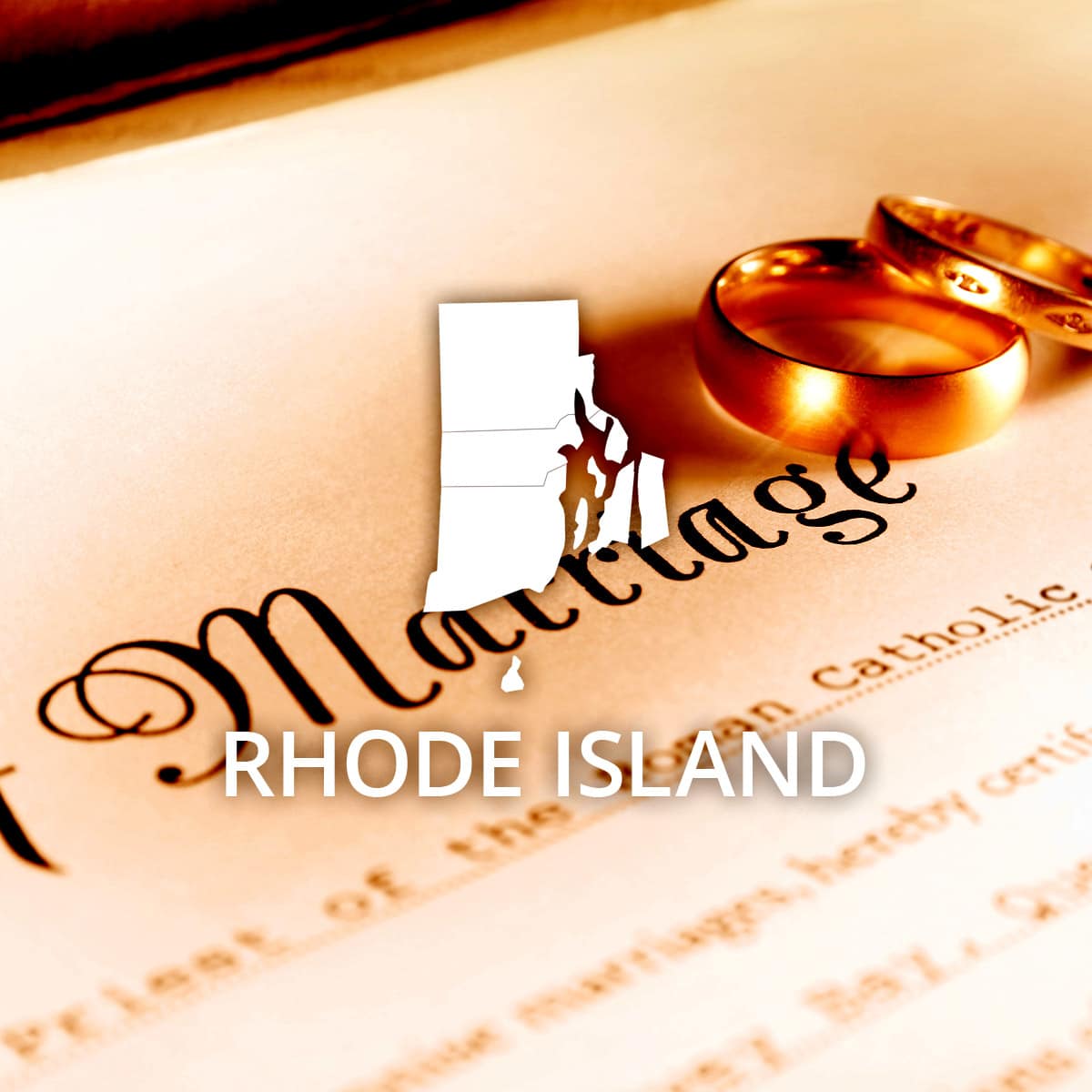 Where to Obtain a Rhode Island Marriage Certificate