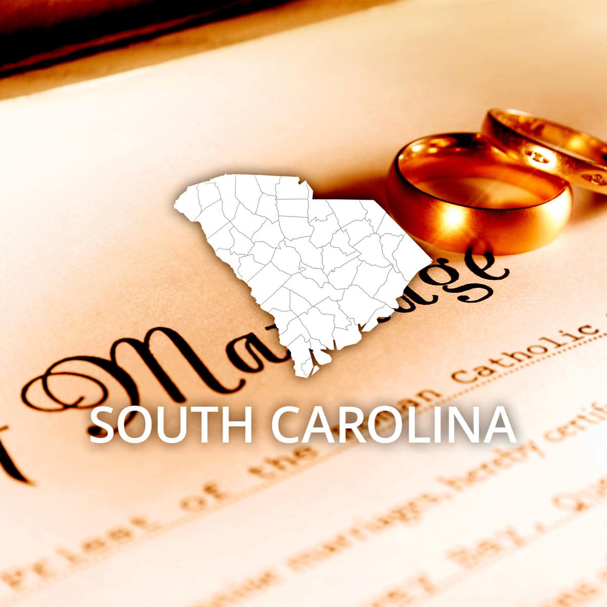 Where to Obtain a South Carolina Marriage Certificate